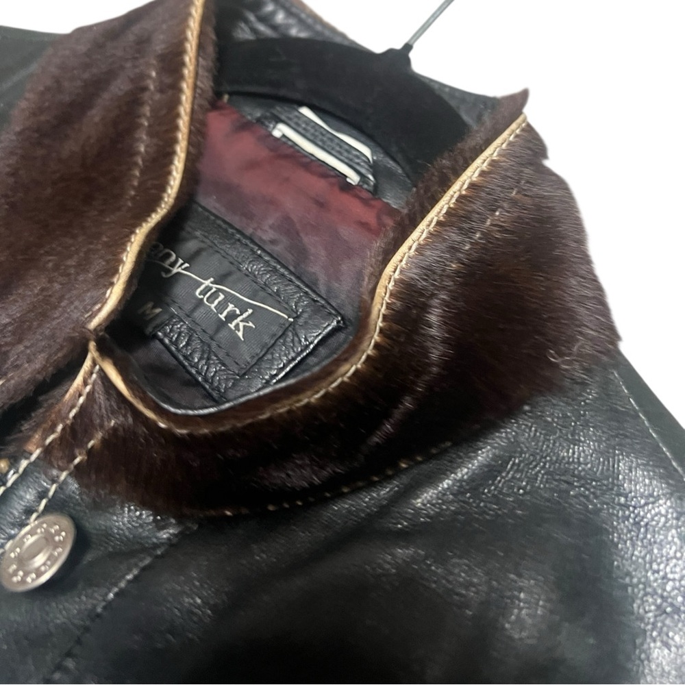 Calf hair+ Leather Jacket… it’s a banger! 🔥 - Picture 9 of 11